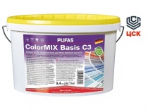 Базовая краска для наружных и внутренних работ Pufas Colormix Basis C3, 2,35 л